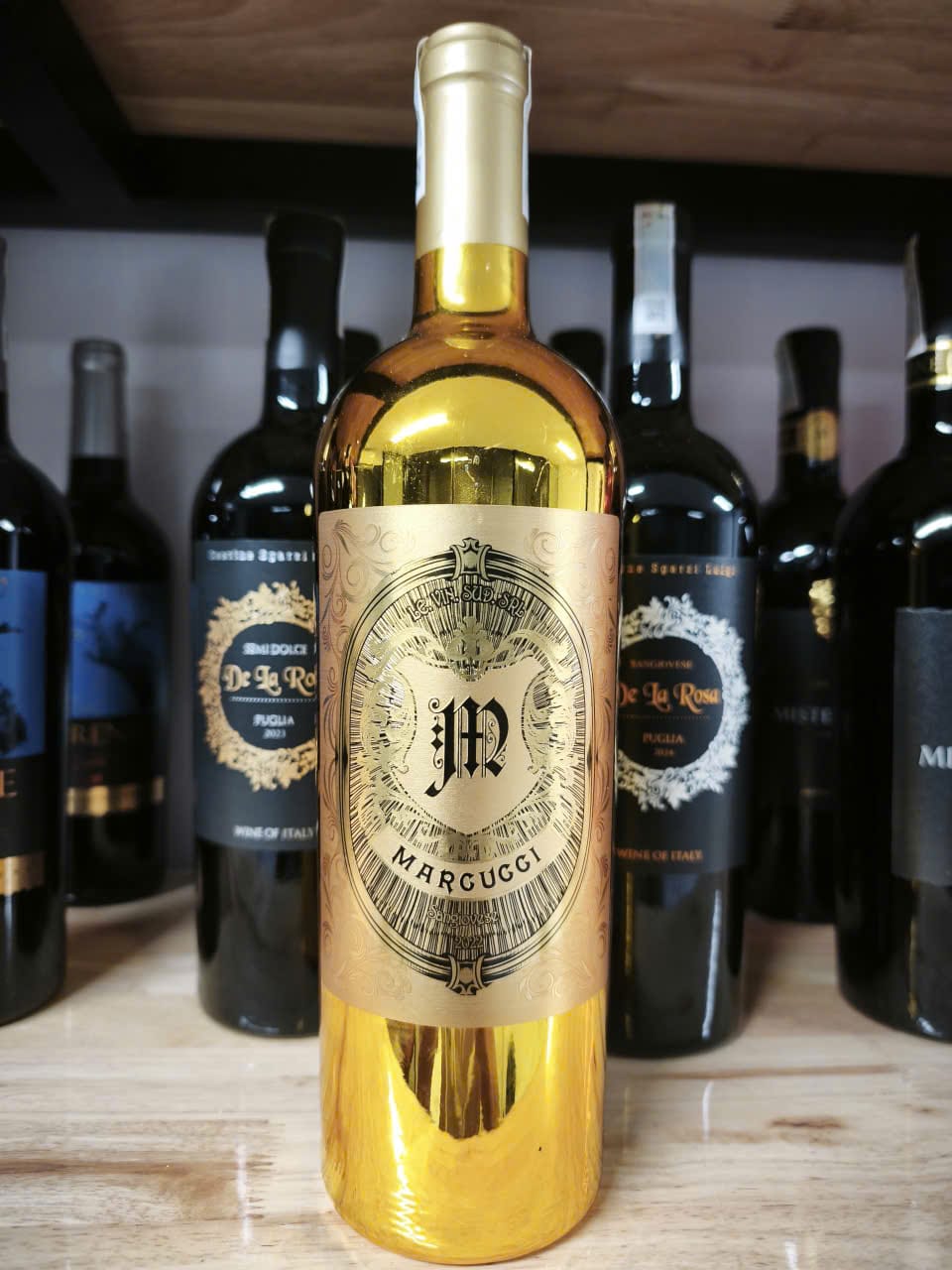 Rượu vang đỏ Marcucci Sangiovese Puglia 2022 chai vàng 750ml