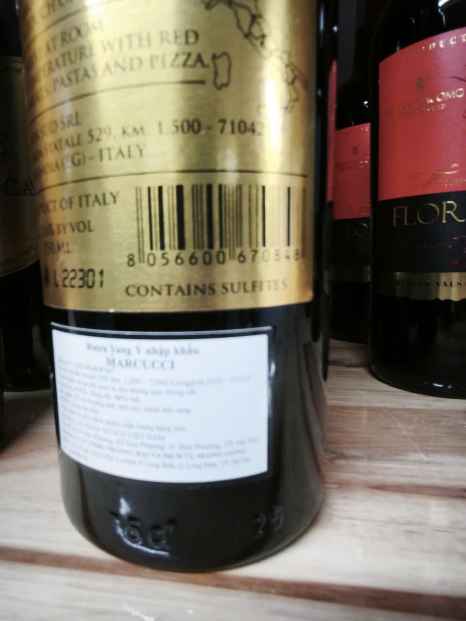 Rượu vang đỏ Marcucci Negroamaro Puglia IGT 2021 16% 750ml – Ý - Ảnh 4
