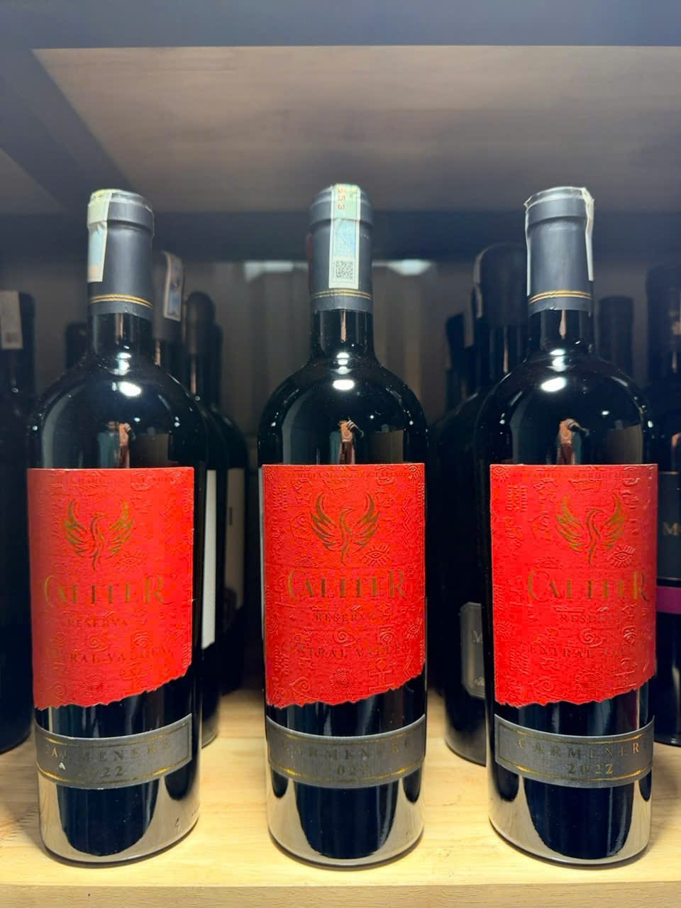 Rượu vang đỏ Caliter Reserva Carmenere 2022 750ml – Chile - Ảnh 2