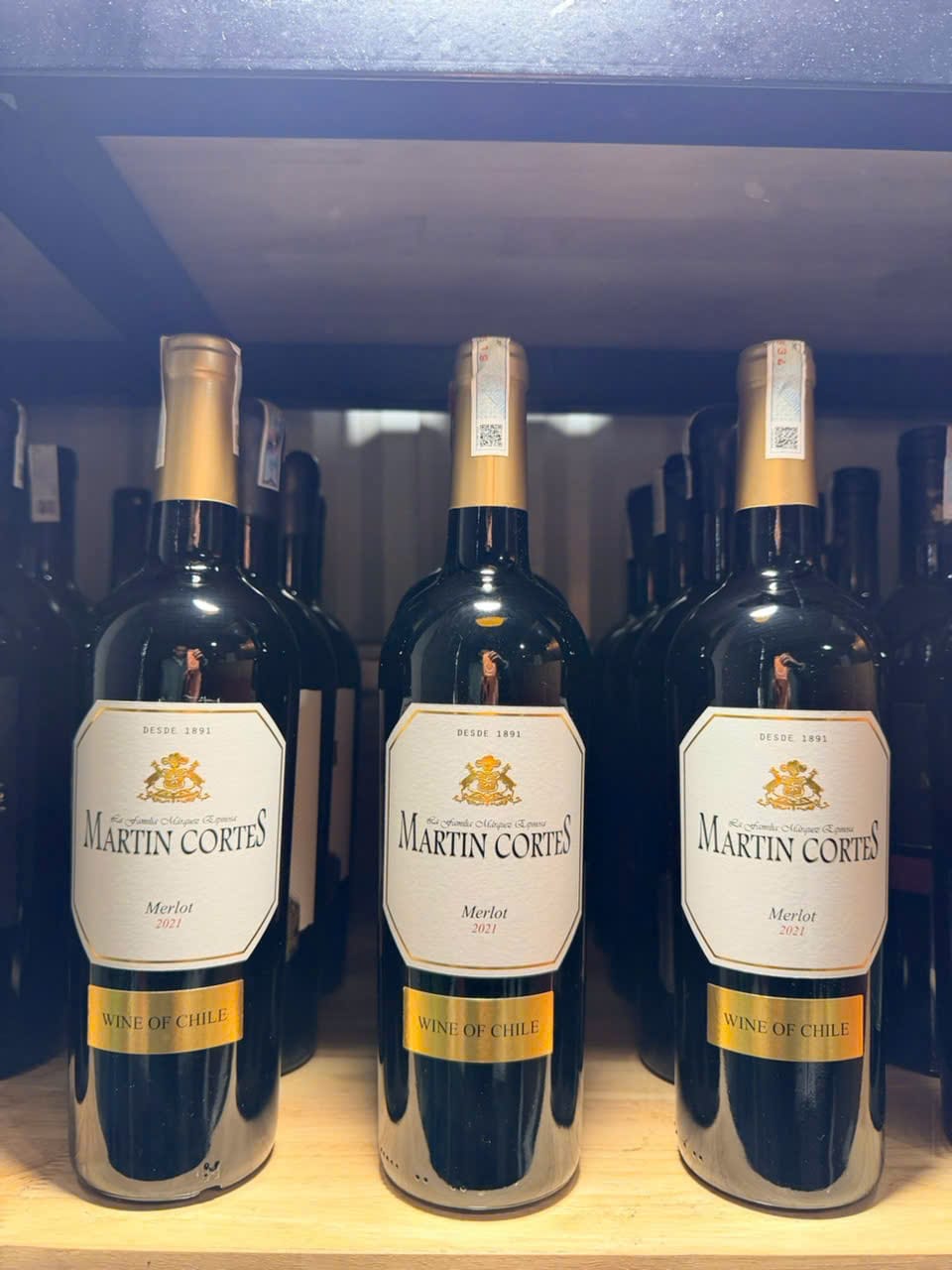 Rượu vang đỏ Martin Cortes Merlot 750ml – Chile - Ảnh 2