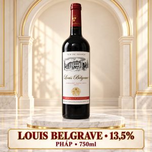 Rượu vang đỏ Louis Belgrave Cabernet Sauvignon 2023 750ml – Pháp
