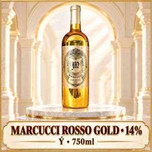Rượu vang đỏ Marcucci Rosso Gold 2022 chai vàng 750ml – Ý