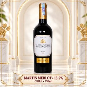 Rượu vang đỏ Martin Cortes Merlot 750ml – Chile