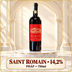 Rượu vang đỏ Saint Romain Gran Vin de Bordeaux 14,2% 750ml – Pháp