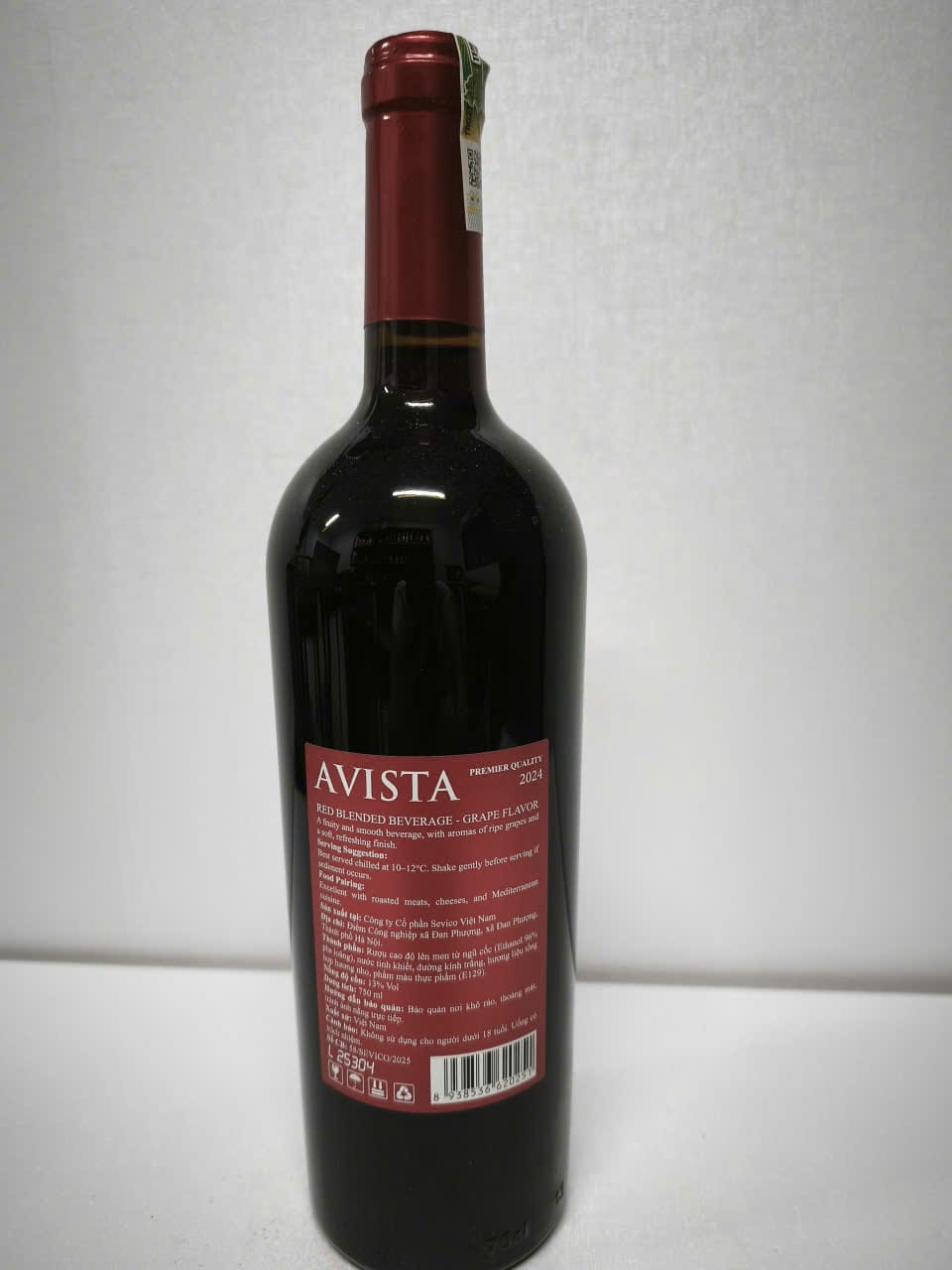 Rượu vang đỏ Avista 2024 750ml – Việt Nam - Ảnh 4