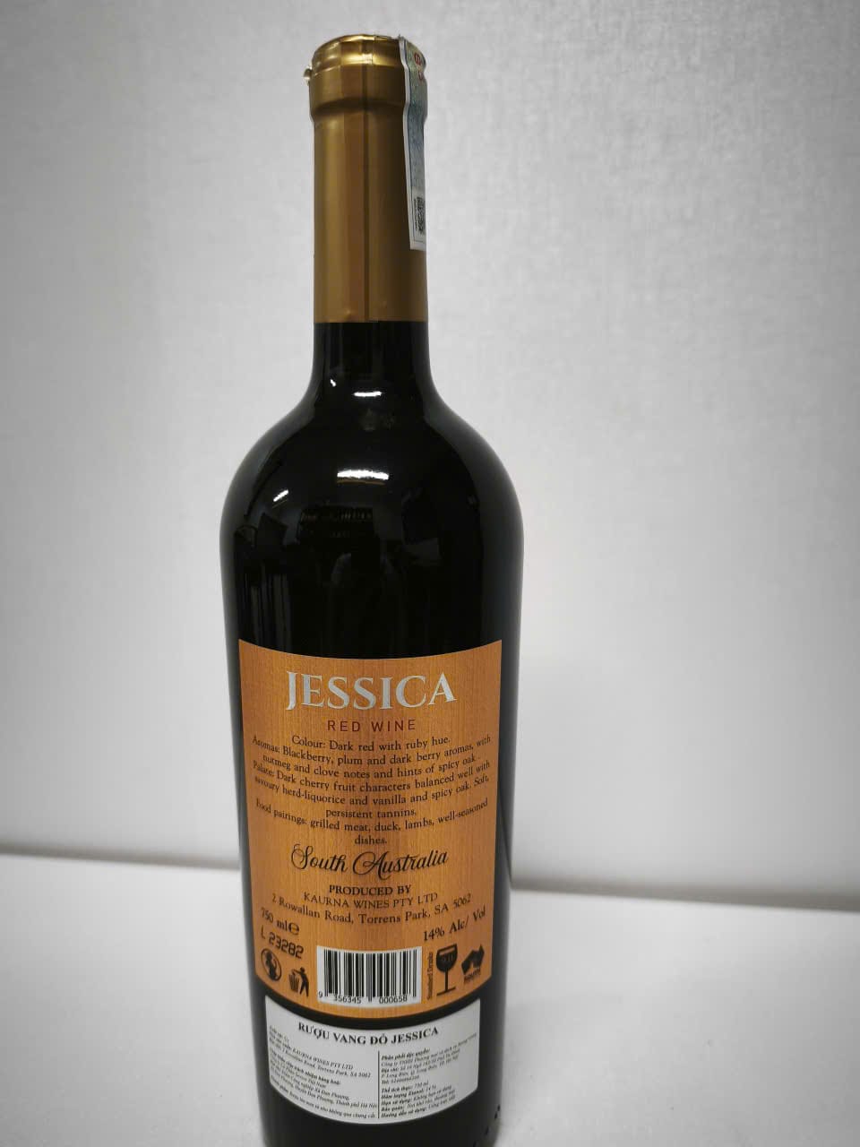 Rượu vang đỏ Jessica Red Wine 14% 750ml – Australia - Ảnh 4