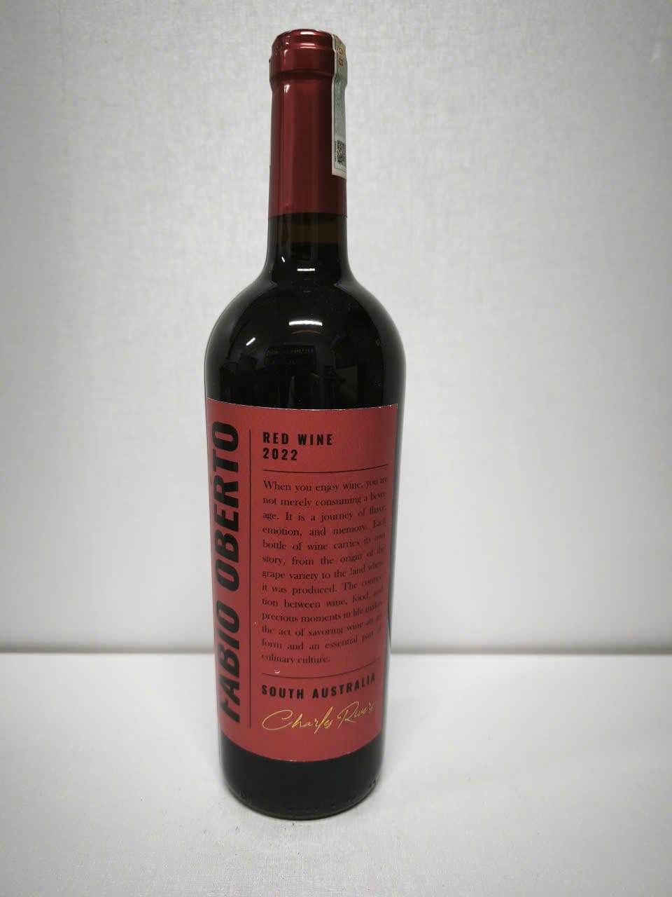 Rượu vang đỏ Fabio Oberto Red Wine 2022 750ml – Australia - Ảnh 2