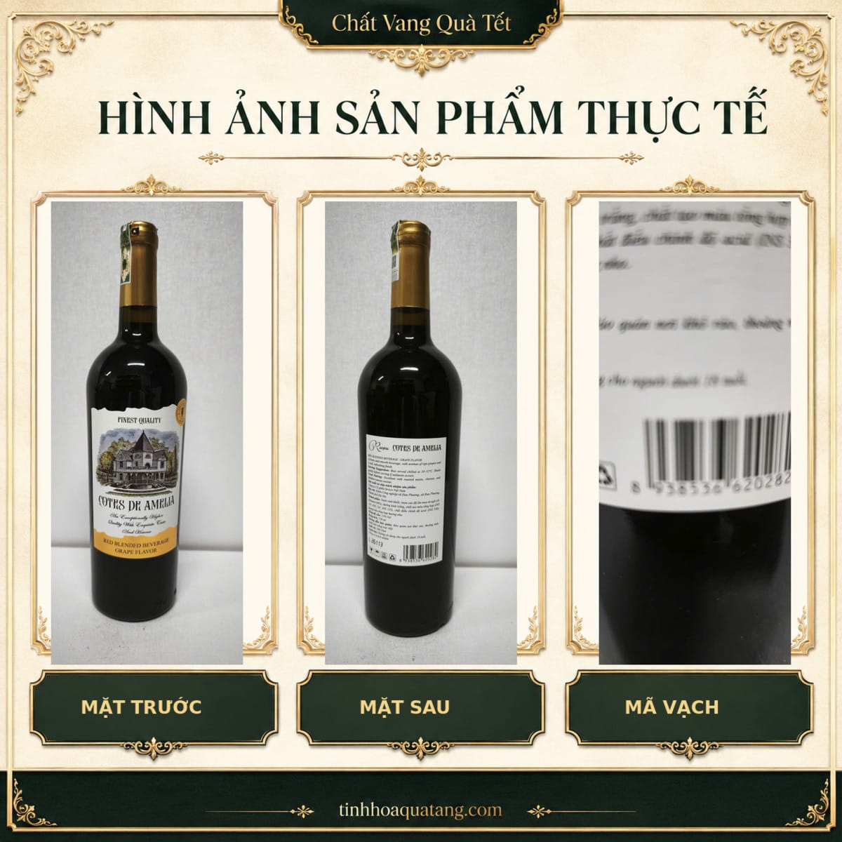 Rượu vang đỏ Cotes De Amelia 750ml – Việt Nam - Ảnh 7