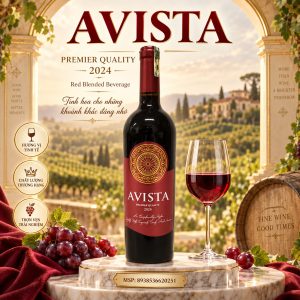Rượu vang đỏ Avista 2024 750ml – Việt Nam