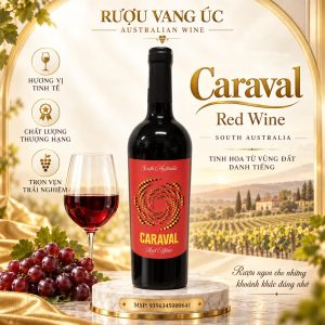 Rượu vang đỏ Caraval Red Wine 14% 750ml – Australia