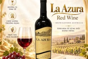 Rượu vang La Azura Red Wine 2024 – Vang đỏ Úc 13,5%