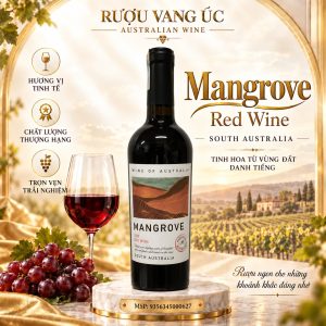 Rượu vang Mangrove Red Wine 2022 – Vang đỏ Úc 14%
