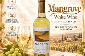 Rượu vang Mangrove White Wine 2022 – Vang trắng Úc 13%