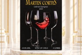 Rượu vang Martin Cortes Cabernet Sauvignon 2020 – Hộp 3 lít